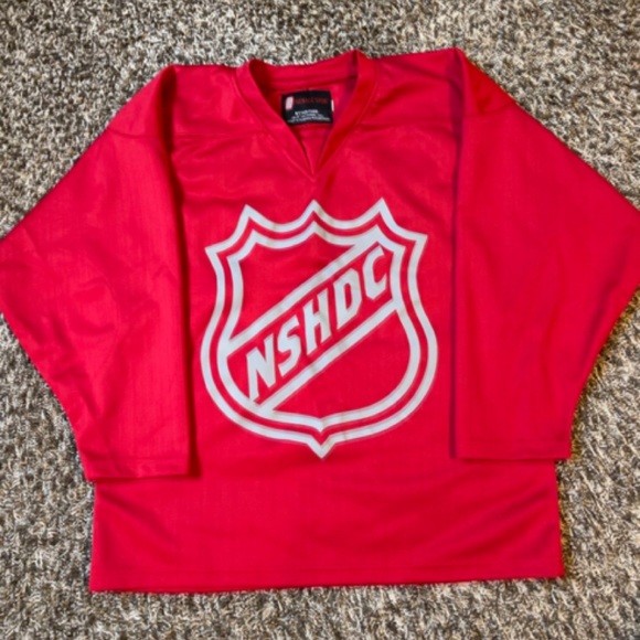 ✨Menace Sport NSHDC Red Hockey Jersey Youth XL - Picture 1 of 5